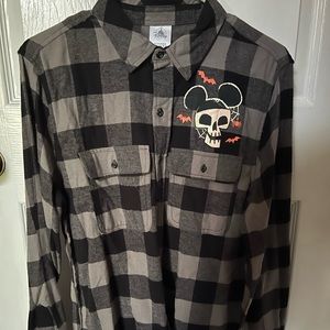Disney Halloween Button Up